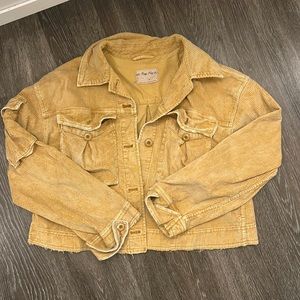 Free People Corduroy Jacket